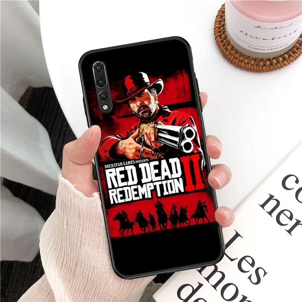 Red Dead R-Redemption RDR 2 Phone Case For Huawei P 8 9 10 20 30 40 50 Pro Lite Psmart Honor 70 Mate 20lite