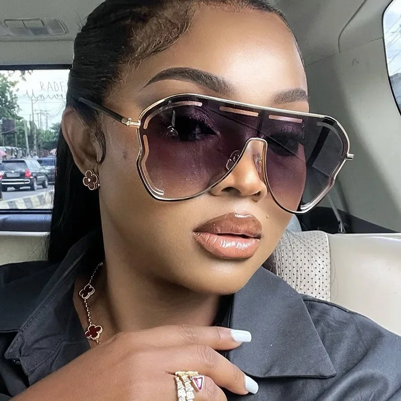 Роскошные брендовые дизайнерские винтажные полые солнцезащитные очки-пилоты с