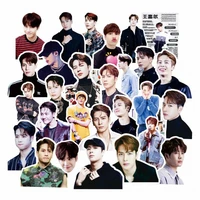 103050pcs jackson wang exquisite decal stickers kids toys diy scooter luggage laptop guitar ipad kpop stickers wholesale