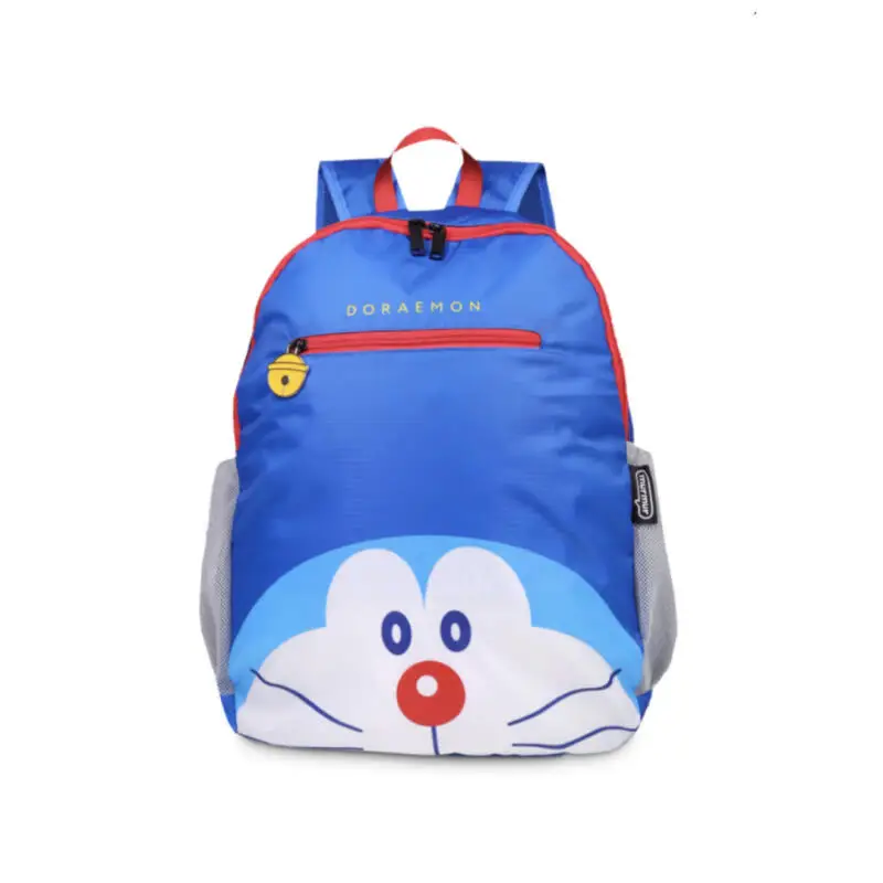 Фото Складной рюкзак Doraemon большой вместимости для активного отдыха и спорта, многофункциональная сумка на молнии с мультяшным принтом, дорожная сумка для мам №2