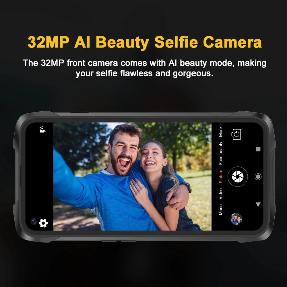 Cubot King Kong 7 Waterproof Rugged Cellphone Android 11 6.36 Inch Smartphone 64MP Triple Camera Octa Core Mobile Phone 5000mAh