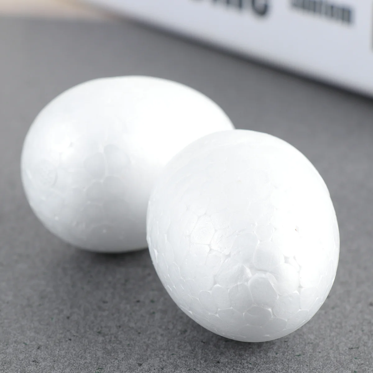 

Easter Foam Eggs Egg Styrofoam Craft Diy Crafts White Polystyrene Shapes Painting Foams Smooth Decoration Decorations Figurines