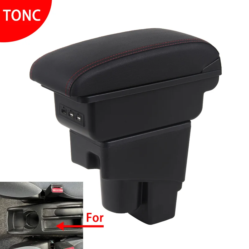 Подлокотник для Honda Jazz подлокотник Fit 1 автомобильный 2003-2007 ящик хранения