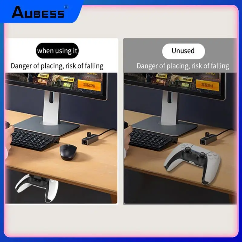 

Hanging Storage Rack Holder Hanging Rack For Game Controller Storage Portable Black Game Controller Handle Bracket