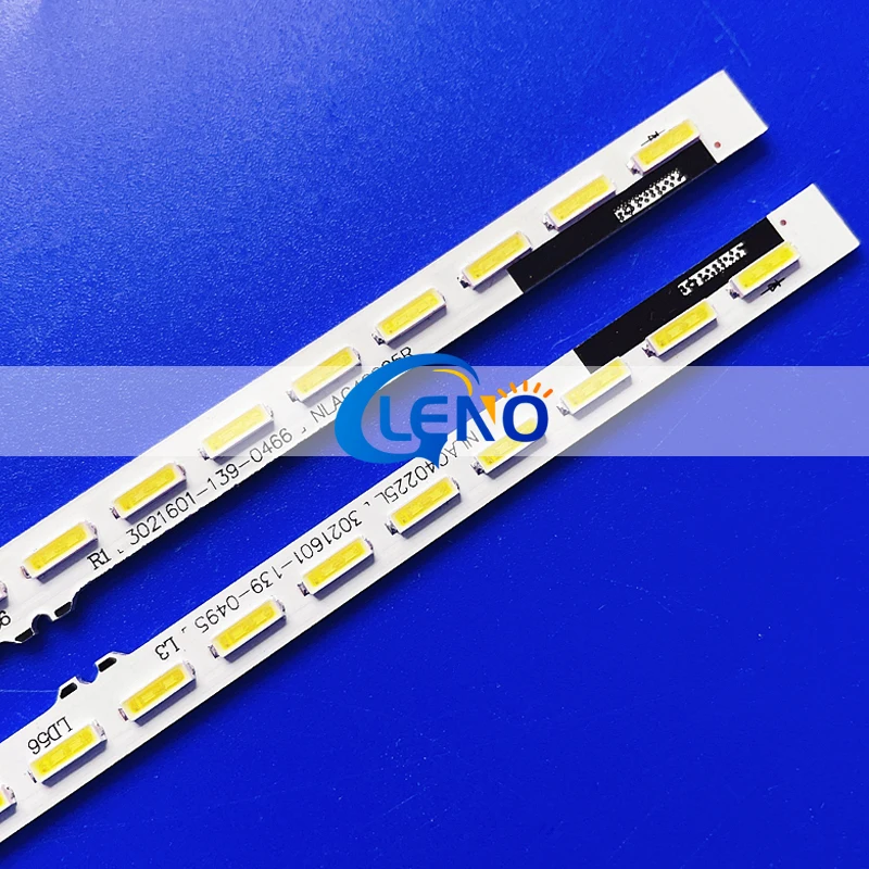 Фото Светодиодная лента для подсветки (2) для SONY KDL-55W802A 6922L-0066A NLAC40225L NLAC40225R LC550EUF FF P2 SYV5531 №2