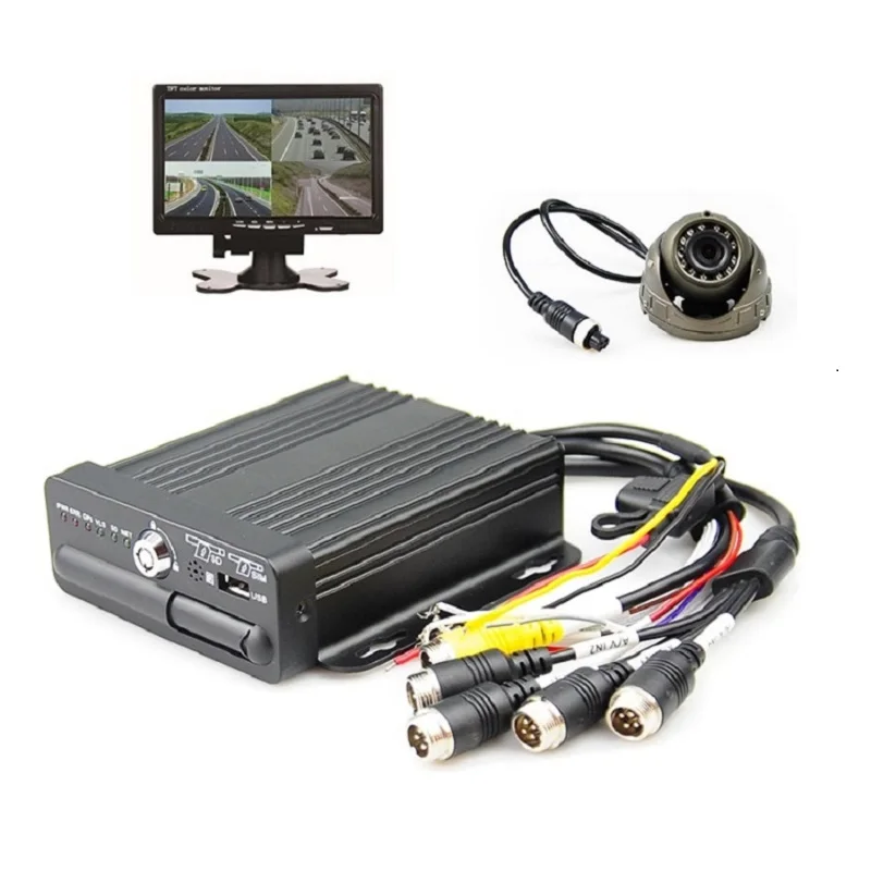 

M10C 4CH SD card MDVR mobile digital video recorder for vehicle monitoring and remote video surveillance