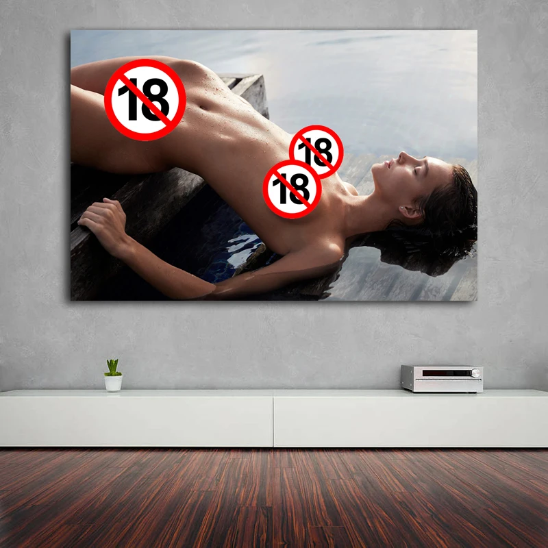 Эротическая модель сексуальная девушка Nudes художественное настенное искусство