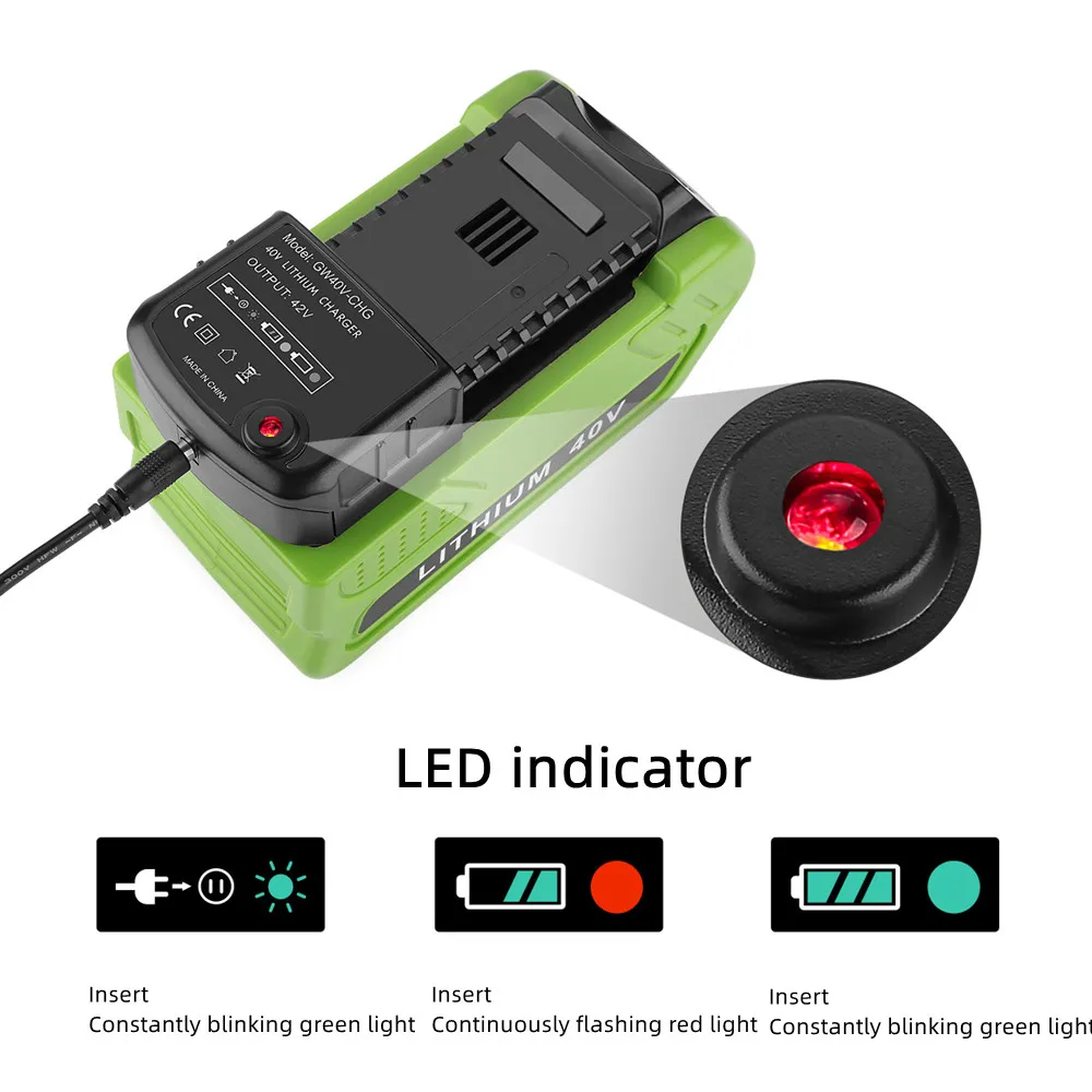

Lithium Battery Charger For Black&Decker Li-ion 10.8V 14.4V 20V Serise LBXR20 LB20 LBX20 LBX4020 Electric Drill Screwdriver Tool