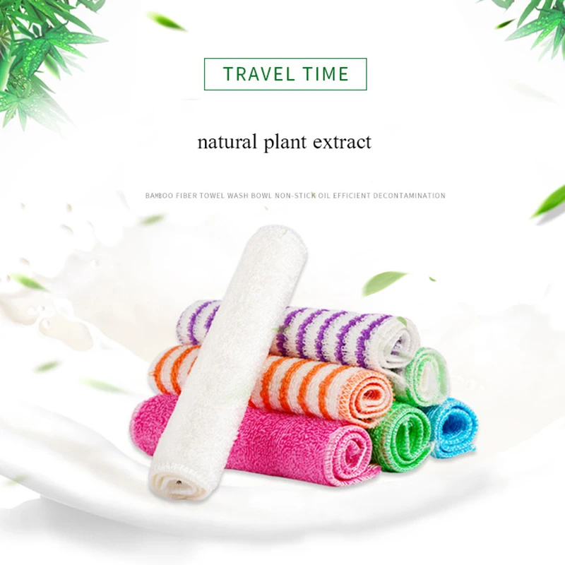 

Из бамбукового волокна для посуды полотенце с антипригарным маслом двухслойная тряпка бамбуковый уголь для удаления жирного полотенца для...