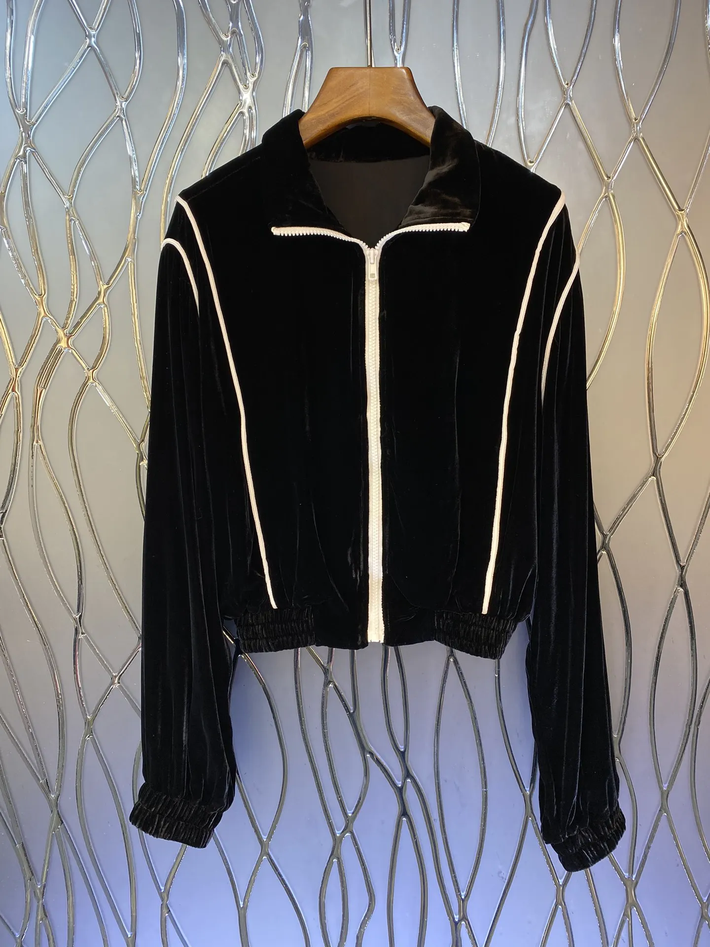 

2023 осень/зима модная новинка Женская одежда бархатное пальто 0912