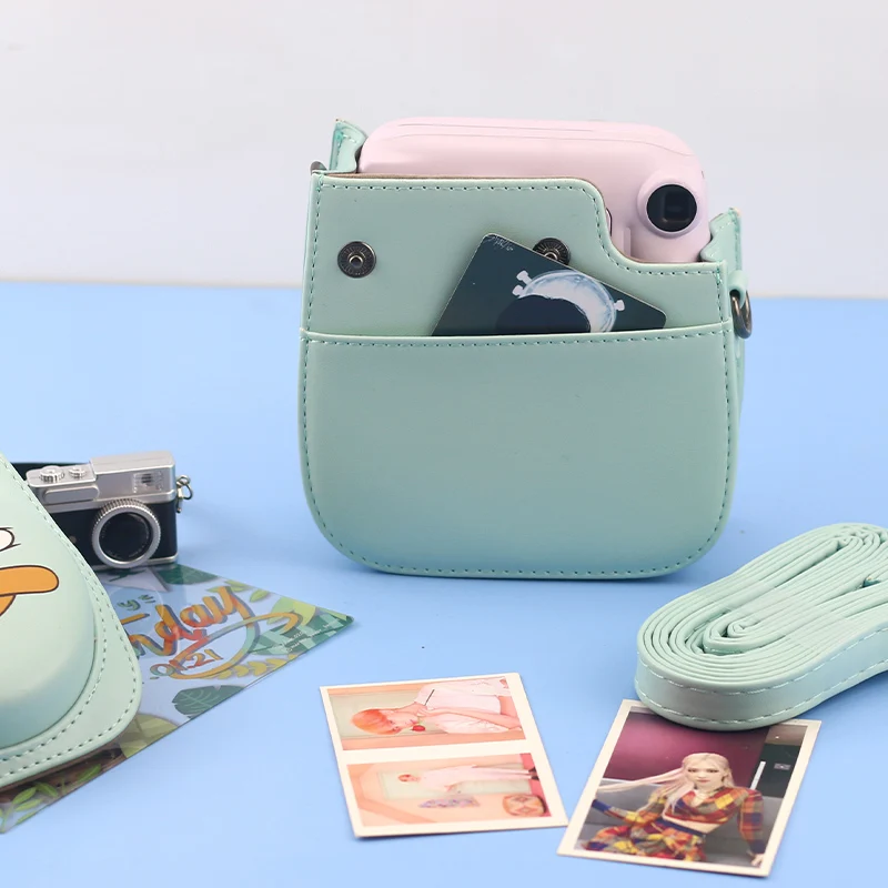 Кожаный чехол для камеры Instax Mini 9 Mini8 из искусственной кожи мгновенной печати Fujifilm