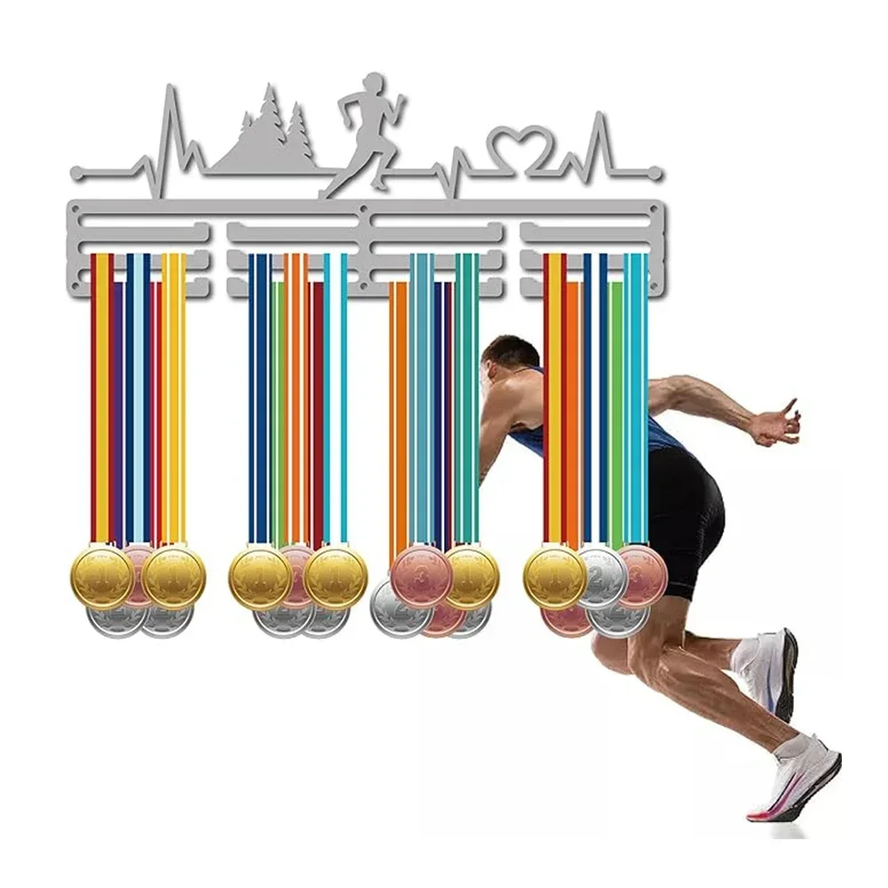 Стильная железная вешалка для медали-настенная подставка футбола/бега дома