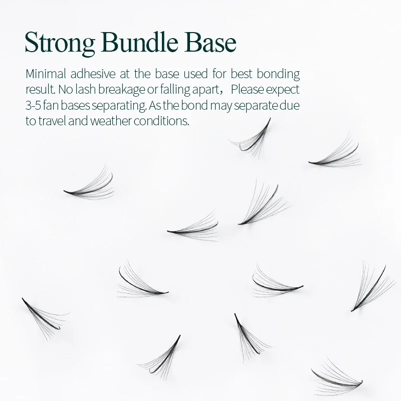 SONG LASHES Hot selling songlashes easy to pick up high volume lashes premade fans wispy