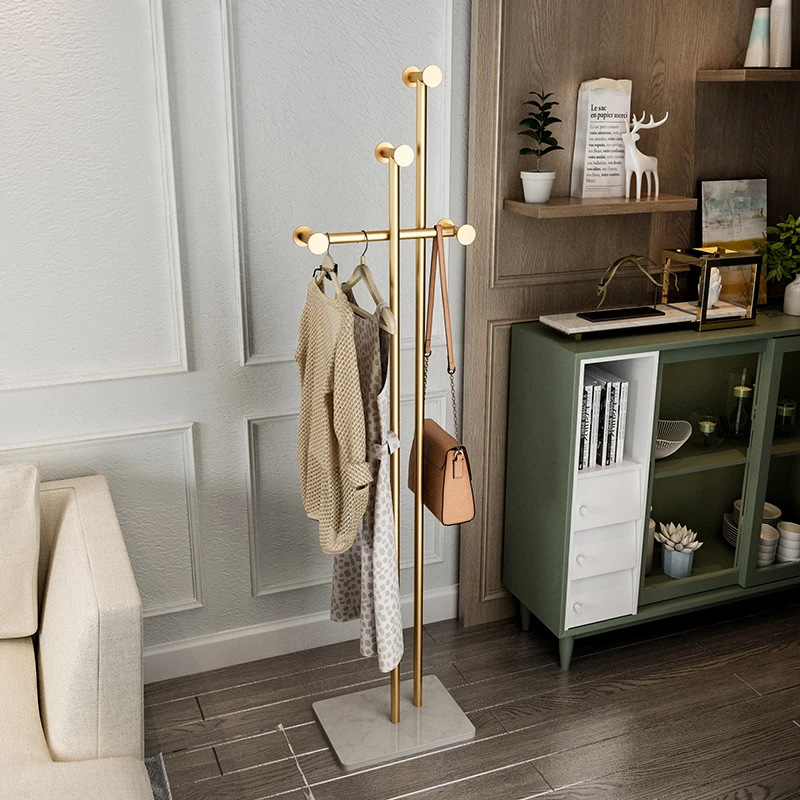 

Bedroom Metal Standing Coat Rack Storage Suspension Vertical Entrance Room Coat Rack Minimalist Colgador De Ropa Home Decor Item
