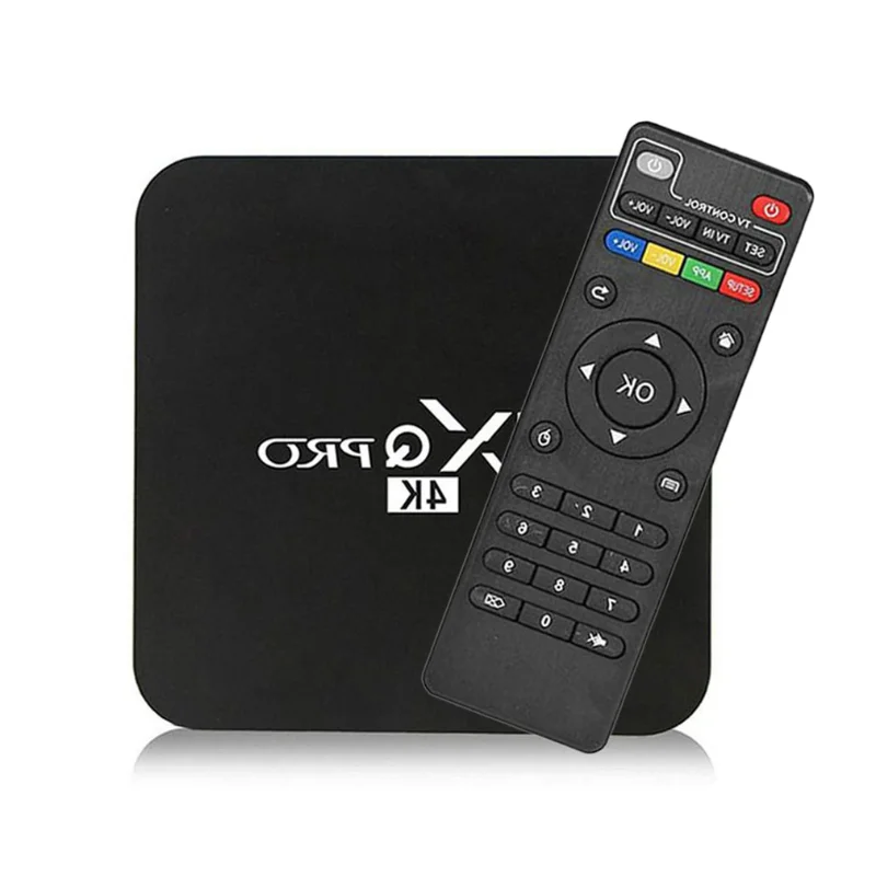 

Smart TV Box 4K Android Iptv Spain Brazil Europe Portugal Global Set-Top Box 4GB RAM 32 64G WLAN Ethernet 2.4G WiFi Media Player