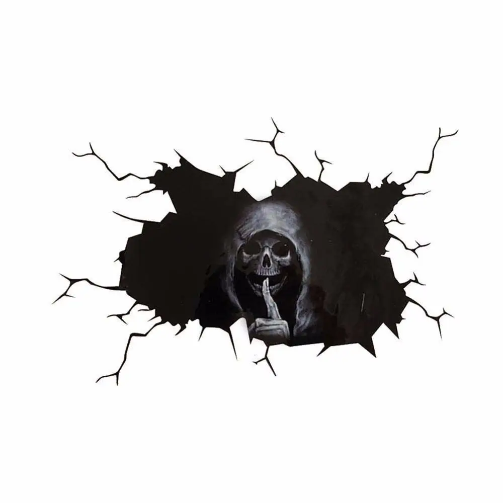 

Скелет череп наклейка авто наклейка аксессуары для мотоциклов тянуть топливный бак наклейка украшение автомобиля наклейка Стайлинг автомобиля наклейка