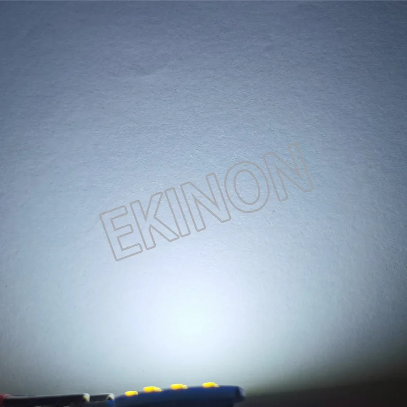 10 шт. внеполярные Автомобильные светодиодные лампы T10 W5W 2016 30SMD теплый белый свет |