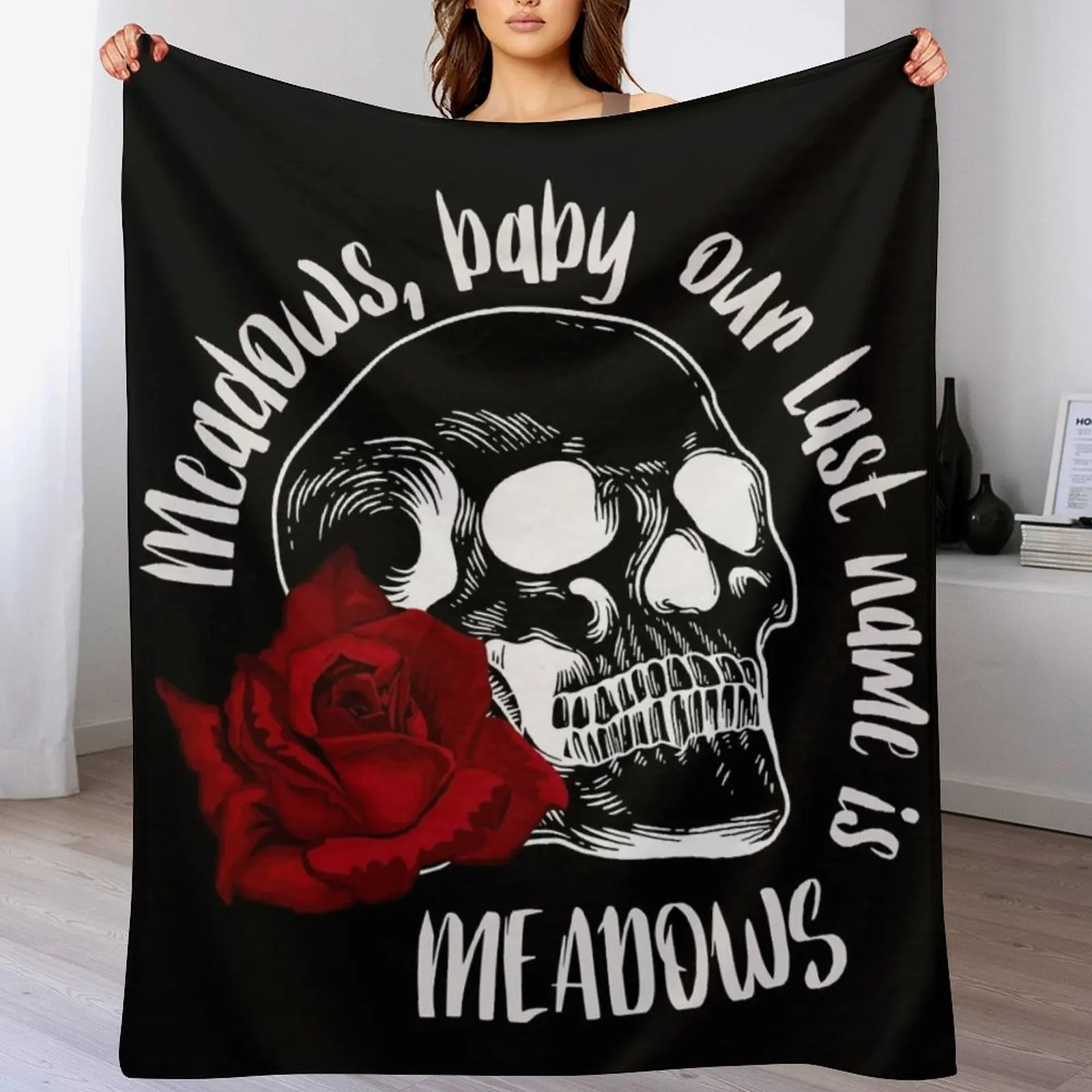 Haunting Adeline - Meadows baby. Наше последнее имя Медоуса. Одеяло Свободные детские одеяла