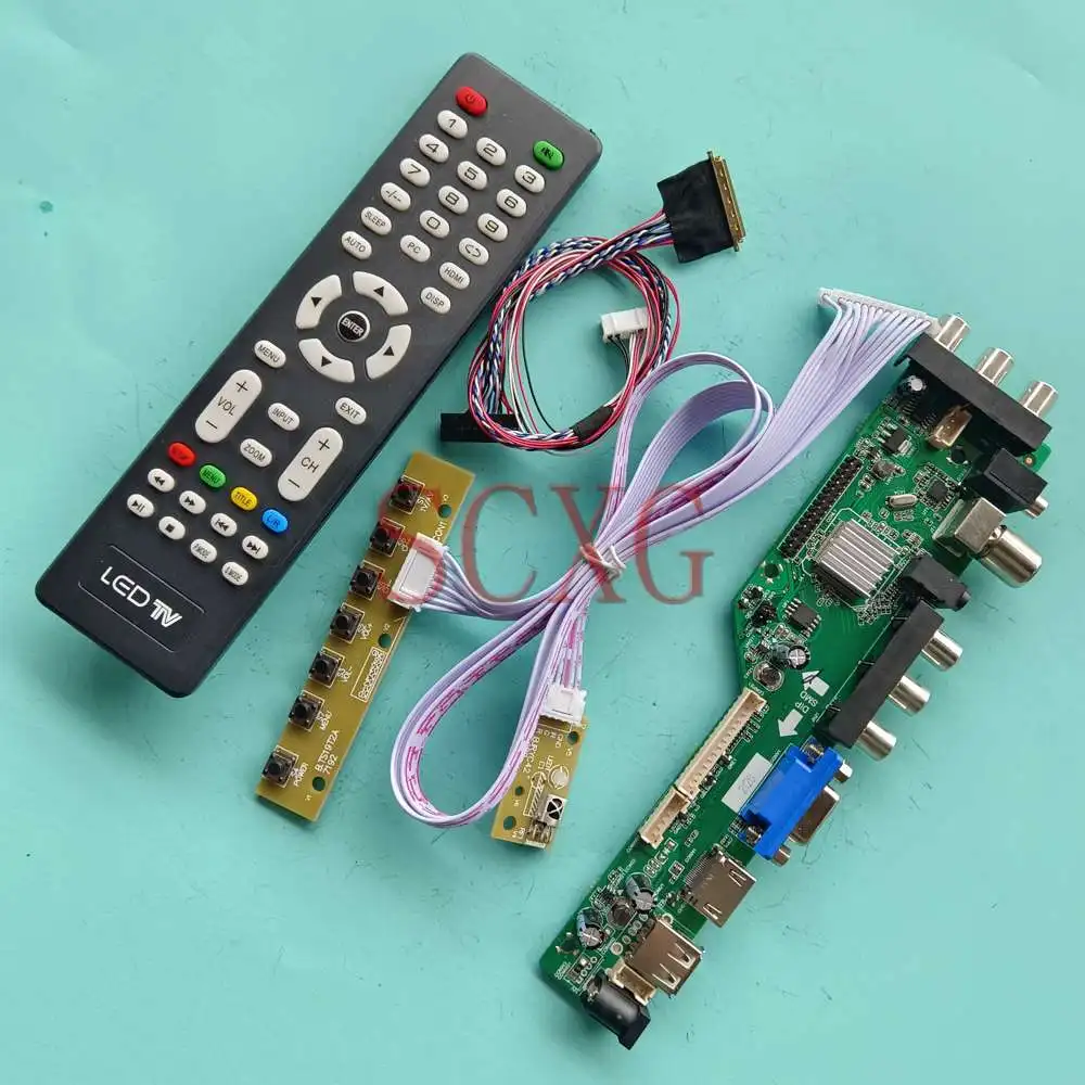 

Fit LP154WP4-TLA1 USB AV VGA HDMI-Compatible 1440 900 Digital Signal DVB Panel LVDS 40 Pin 15.4" LCD Driver Control Board Kit