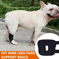 1pc pet knee pads brace for leg jumping joint wrap breathable injury repair legs dog protector support protects bandage smlxl