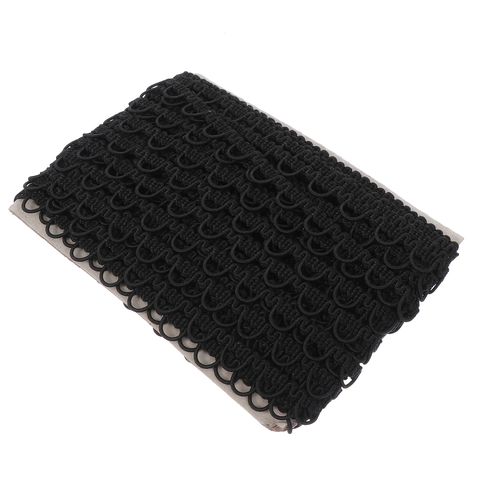 

S-shaped Button Lace Clothing Trim Craft DIY Wedding Dress Accessories Bag Gift Ribbon Clothes Costume Tailoring Elastic