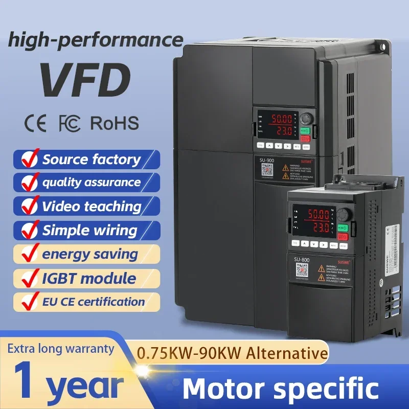VFDSU90030KW 37KW 45KW Высокопроизводительная przetwornica частоты типа wektorowego трехфазный