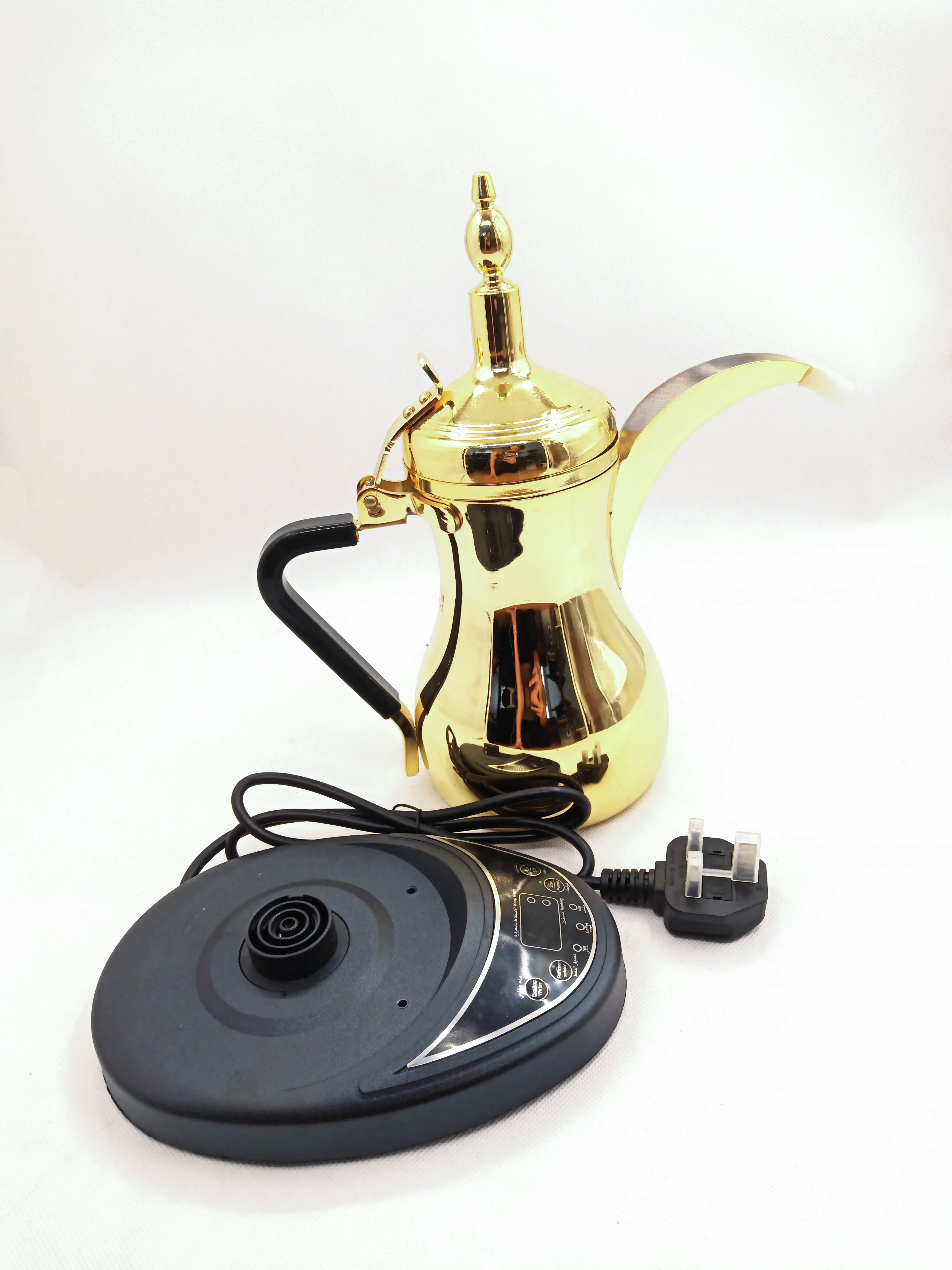 Арабский электрический чайник из нержавеющей стали 304 кофейник арабская