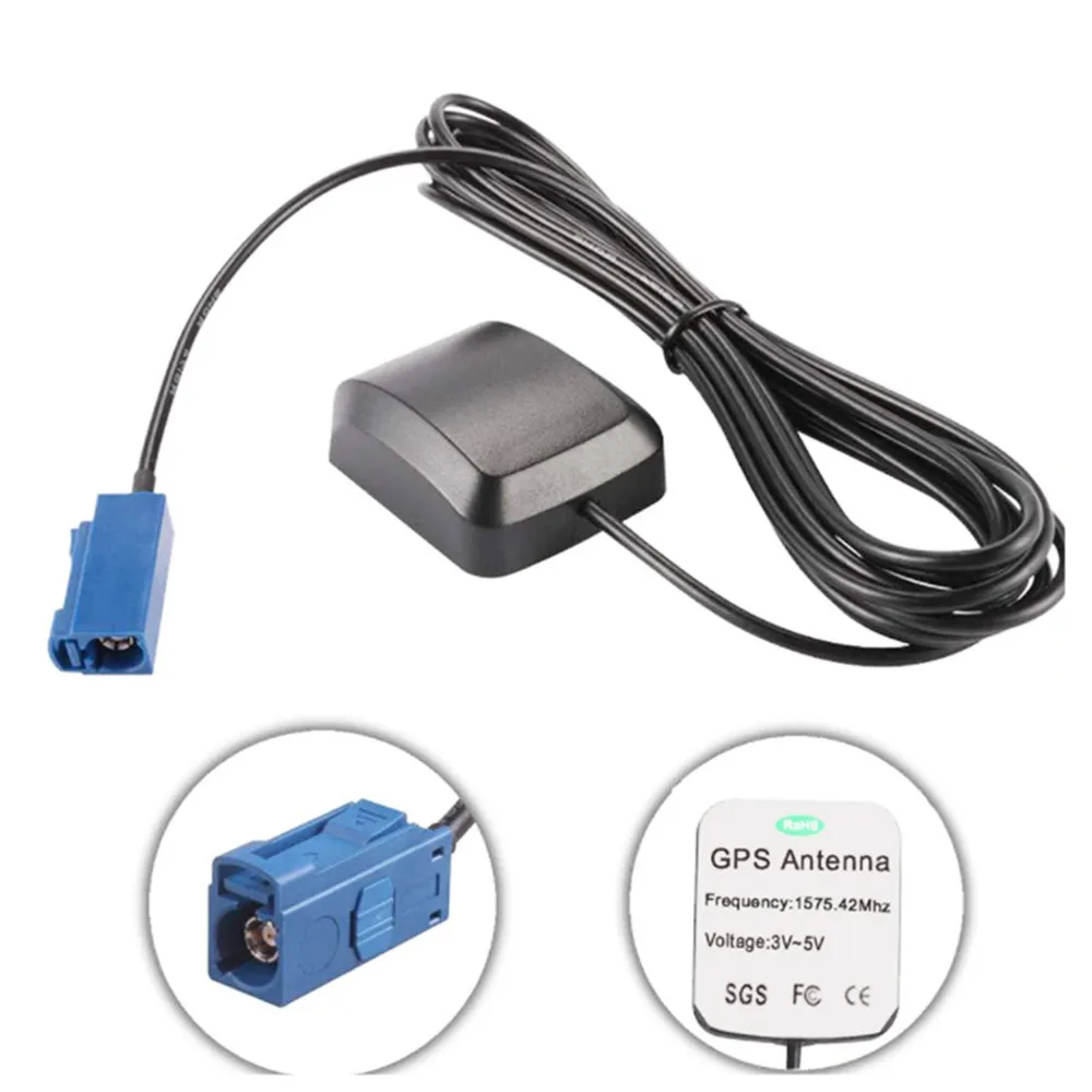 Автомобильная GPS-антенна Fakra MFD2 RNS2 RNS 510 MFD3 RNS-E для VW Skoda Benz Audi A3/A4/A6 Автомобильный