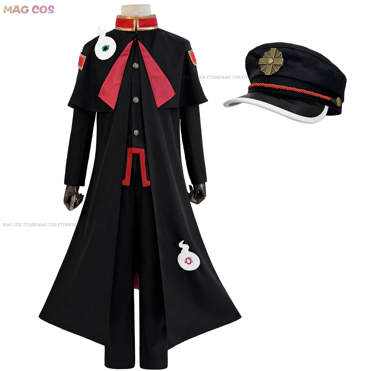 Индивидуальный костюм для унитаза Jibaku Shounen ролевых игр Ханако-кун парик униформа