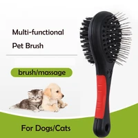 multi functional ergonomics cat comb grooming and care knot pet hair remover massage bath brush combs air cushion dog supplies
