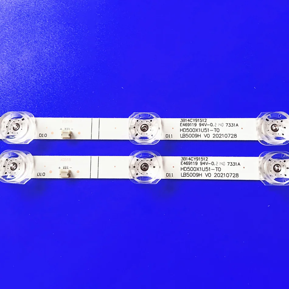 Светодиодная подсветка HZ50E3D HZ50A55E 50A52E 50a6100fs 50H78G 50A6G 50R6090G5 ONN 100021258 HD500X1U51-T0 LB5009H V0