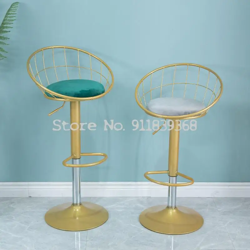 Вращающийся подъемный барный стул современный простой для бара ресторана