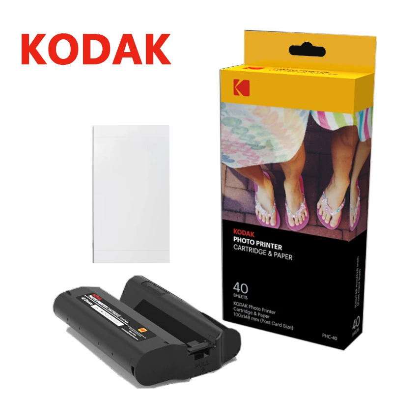 

kodak 6inch Ink Cartridge Photo Paper Automatic film coated color Compatible kodak 460 480 dock Photo Printer