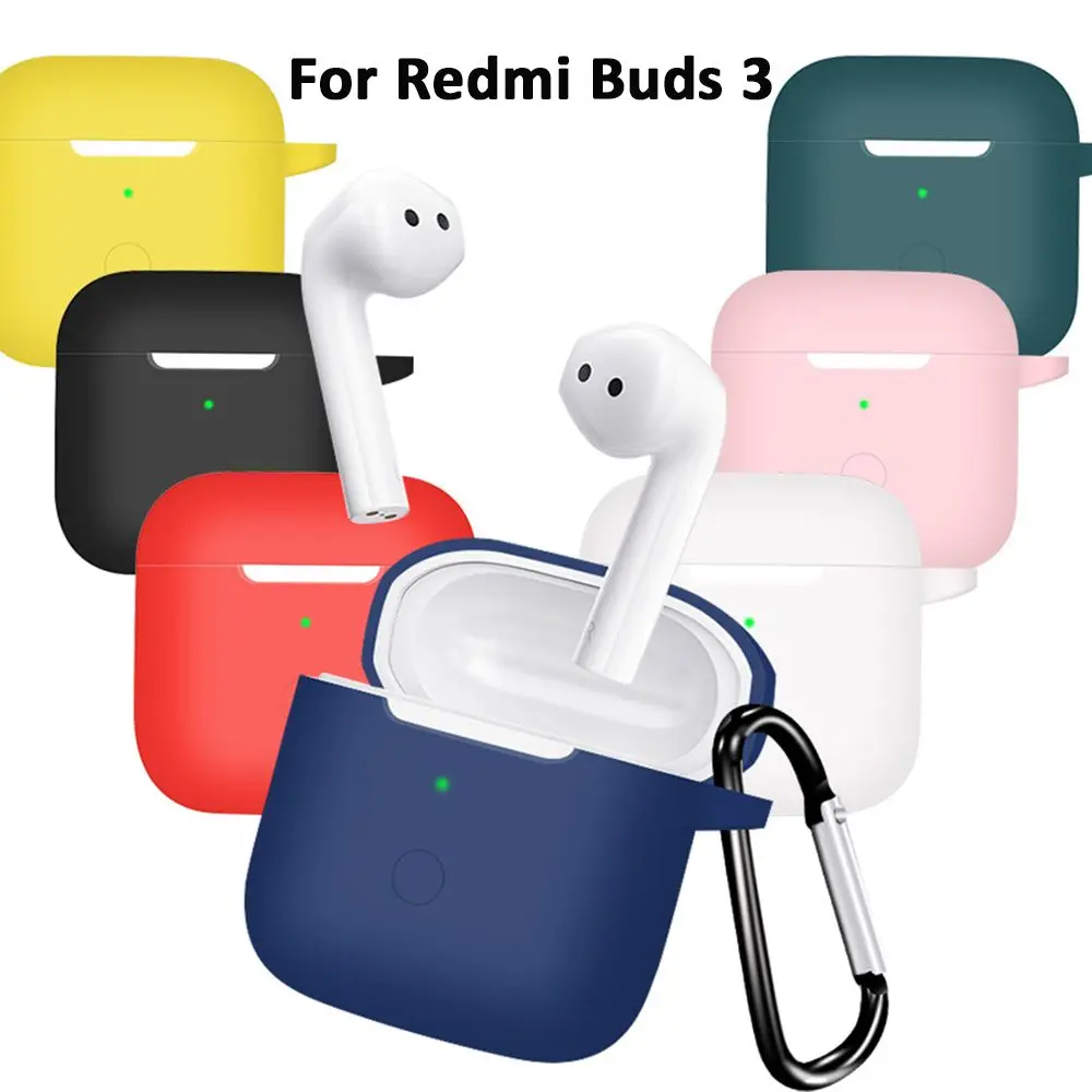 

Мягкий силиконовый чехол с пряжкой для Redmi Buds 3