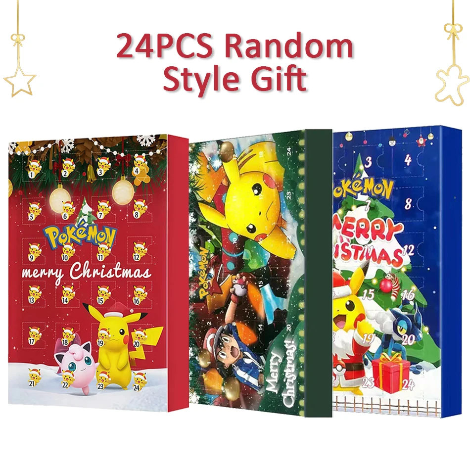 Аниме Пикачу Фигурку Пвх Коллекционная Модель Покемон Слепая Коробка Подарок На