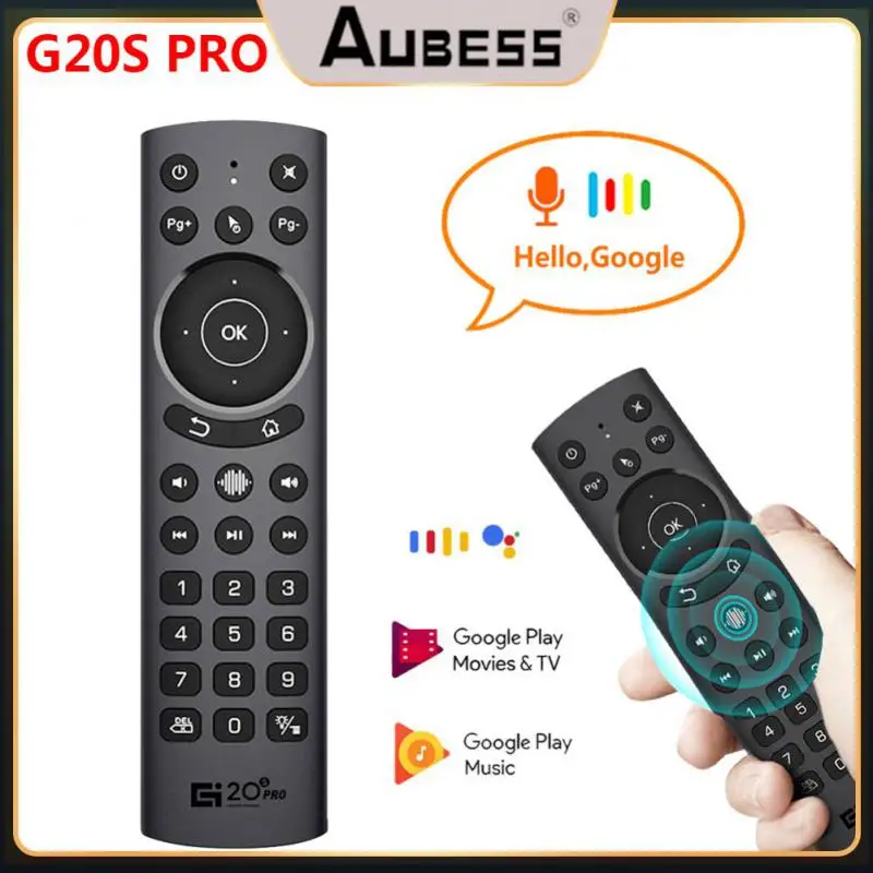 

With Google Voice Assistant Smart Voice Wireless Air Mouse Gyroscope High Quality Remote Control Smooth Voice Remote Control