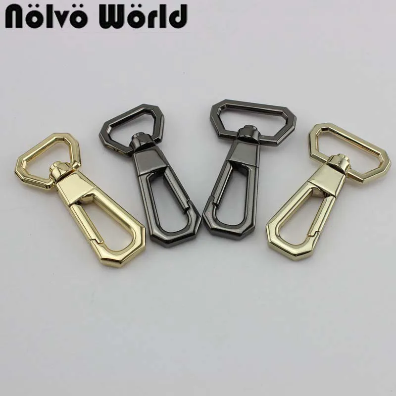 

10-30pcs interior 18mm 3/4", 26mm 1" new swivel hook trigger snap hook clasp clips for purse,Thick hooks for man laptop bag