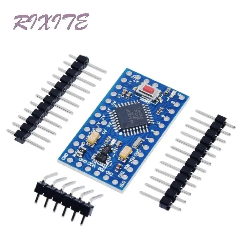 

Pro Mini 328 Mini 3.3V/8M 5V/16M c ATMEGA328P-AU 3.3V/8MHz 5V/16MHZ for Arduino