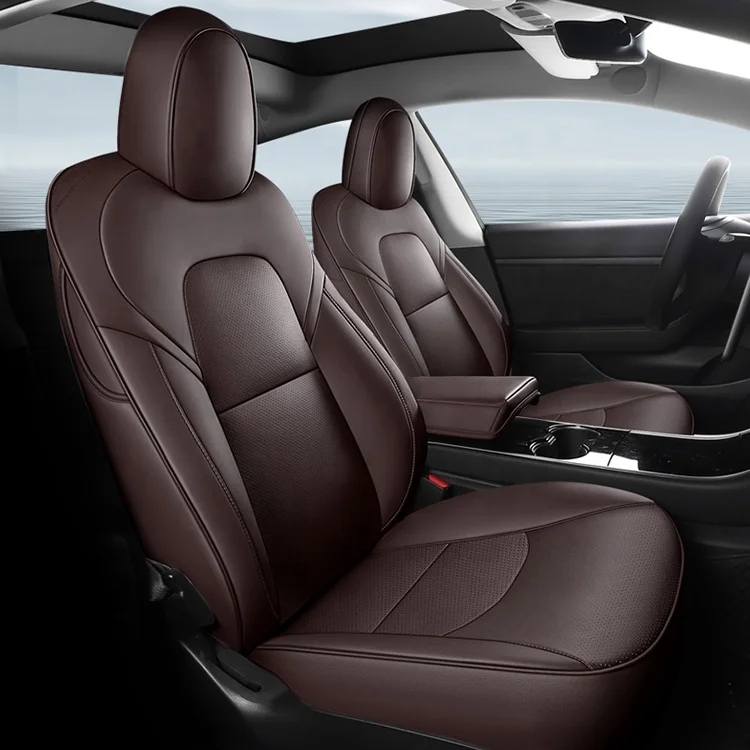 Модный Универсальный кожаный чехол для автомобильных сидений автомобильного