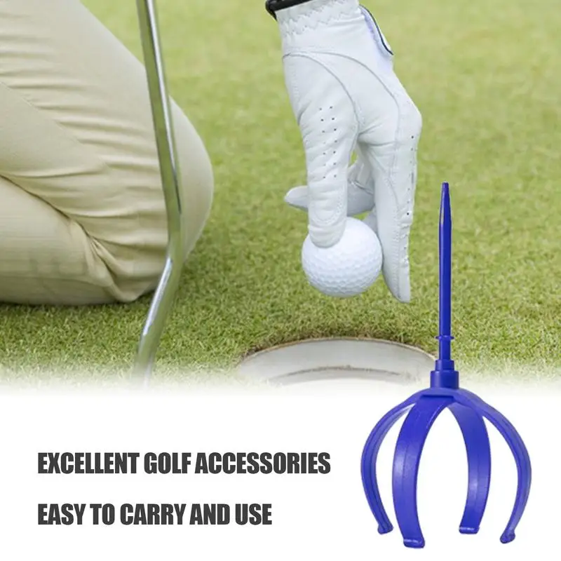 WA piłkę golfową Disc Golf Retriever z czterema bolcami Przenośny składany teleskopowy chwytak do piłek golfowych