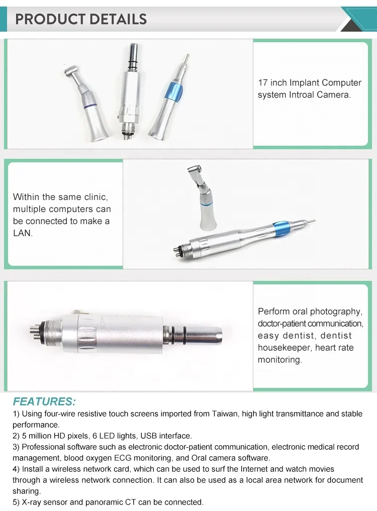 de Ntal Equipment Hand Piece Low Speed RIXI