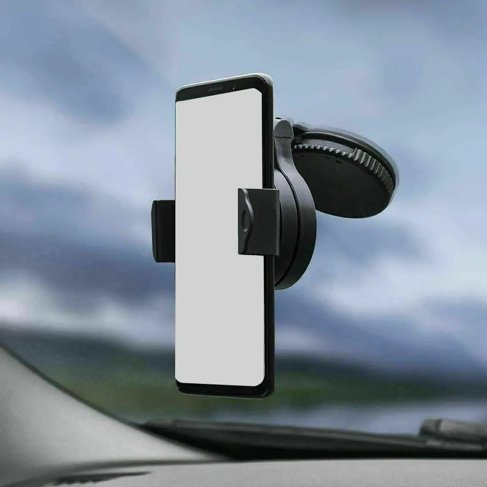 

Автомобильный держатель для телефона, вращающийся на 360 градусов, крепление на присоске на лобовое стекло автомобиля, держатель-подставка, поддержка GPS, аксессуары
