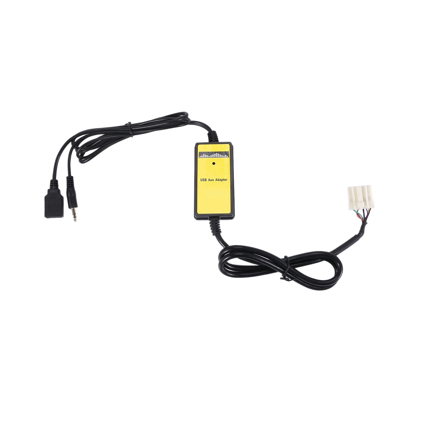 Адаптер USB AUX для MP3-плеера Автомобильный цифровой музыкальный преобразователь