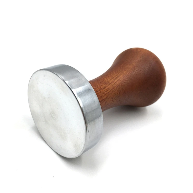 M2EE Wooden Handle Espresso Coffee Tamper Coffee Powder Hamm