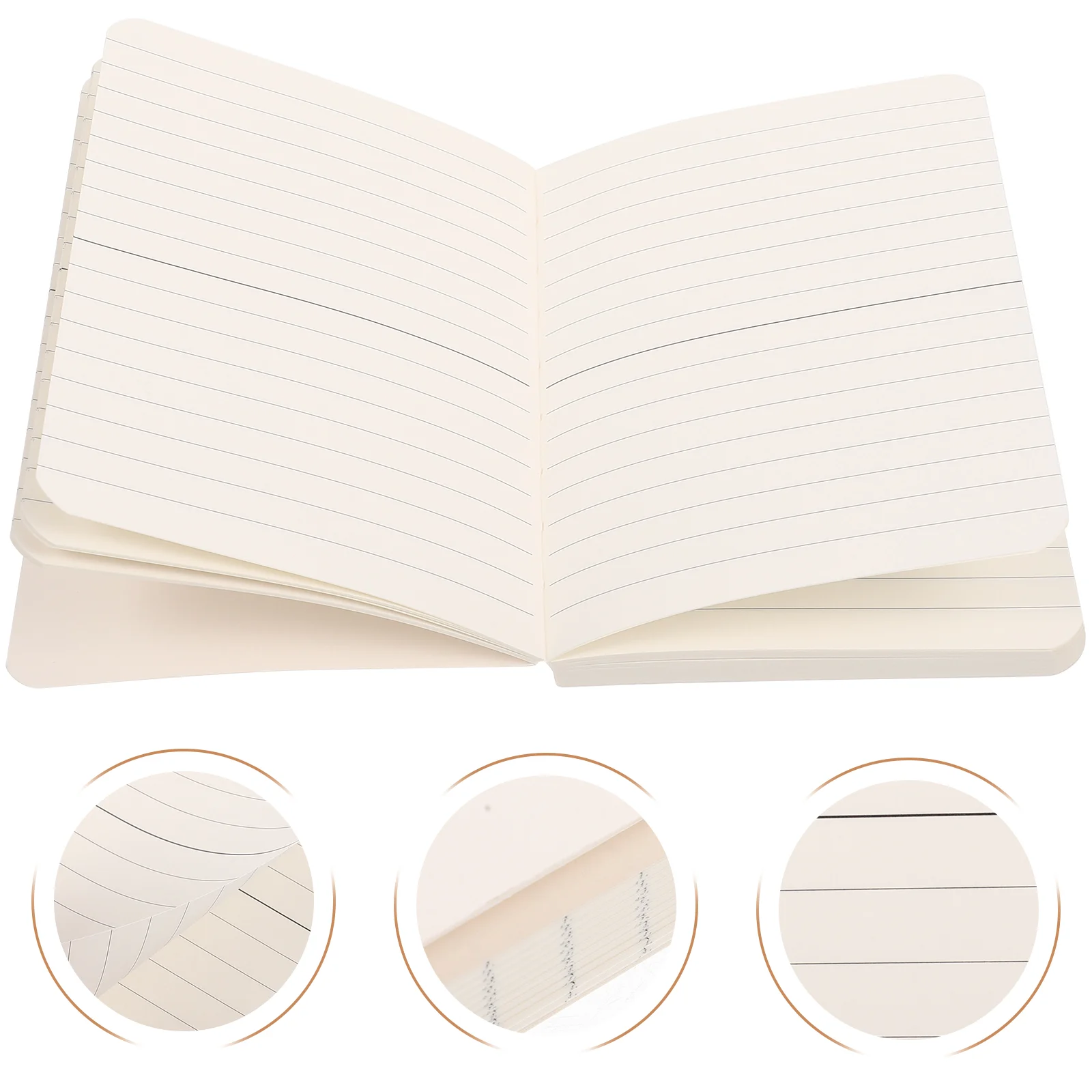 

1 Book of Replaceable Notebook Papers Convenient Bound Papers Professional Binder Papers Compact Lined Papers