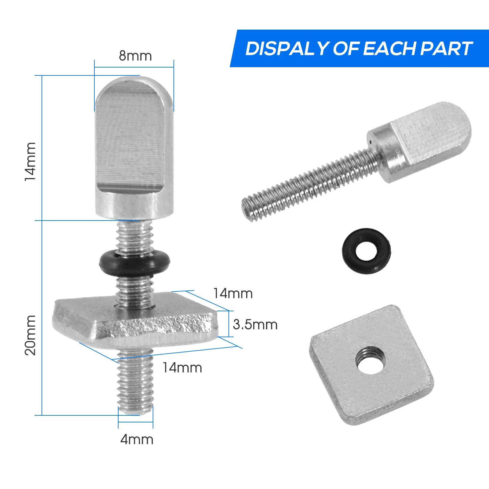 3 шт./6 шт. винты для доски серфинга |