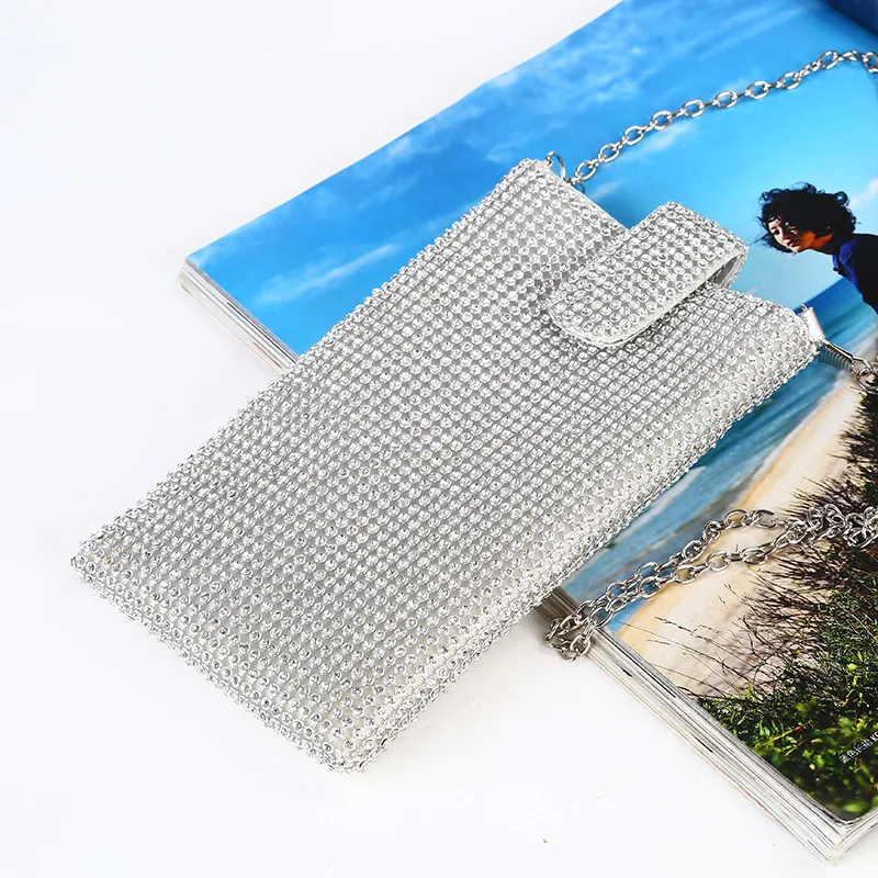 Handbags For Women 2023 Designer Luxury Fashion Bling Bling Handbags Sparkling Shiny Shoulder Bags Boutique Ladies Minaudiere