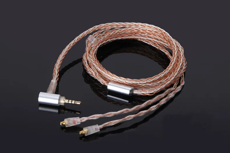 8-core braid 2.5mm/3.5mm/4.4mm BALANCED Audio Cable ForFiiO F5 F9 F9SE F9Pro FH1 FH5 FA7 FA1 FH7 FH5s Earphone |