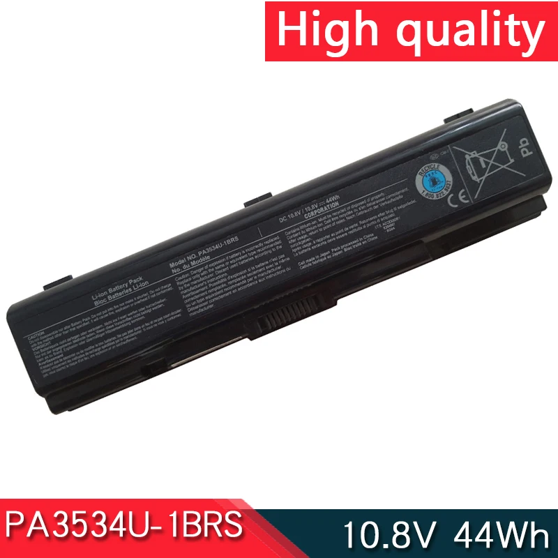 Новый аккумулятор PA3533U PA3534U-1BRS 1BAS для ноутбука Toshiba Dynabook Satellite Equium A350 A350D A355 A355D A500 A505