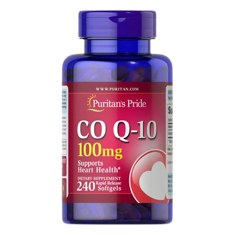 

CO Q-10 100 мг поддерживает здоровье сердца 240 капсул